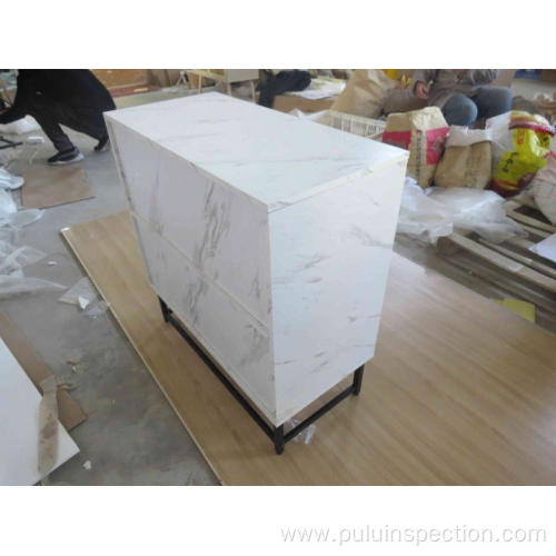 Panel furniture inspection quality control in Zhongshan